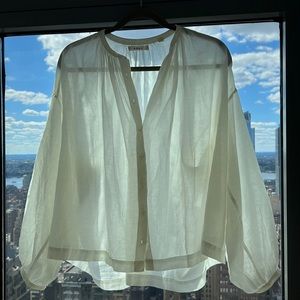 Doen Jane blouse in salt